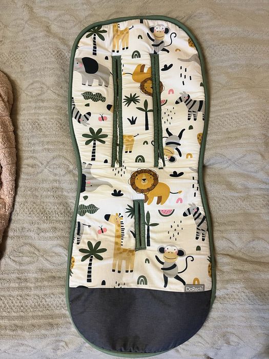 Матрасик двосторонній в прогулянковий візок «доречі»