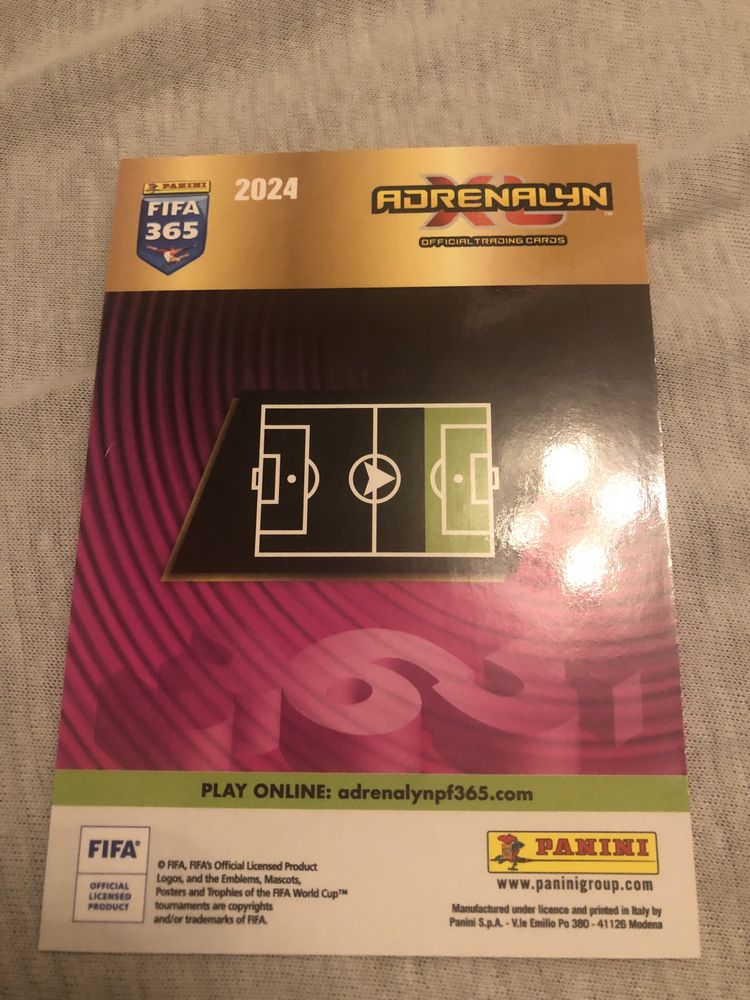 Karta limited Edition XXL HAALAND z albumu 2024 Adrenalyn XL Panini