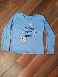 Bluzka z długim rękawem piżama kosmos rakieta planety  122