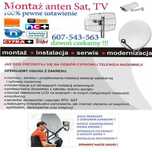 Ustawienie Anten Satelitarnych naziemnych Montaż Szybie Terminy