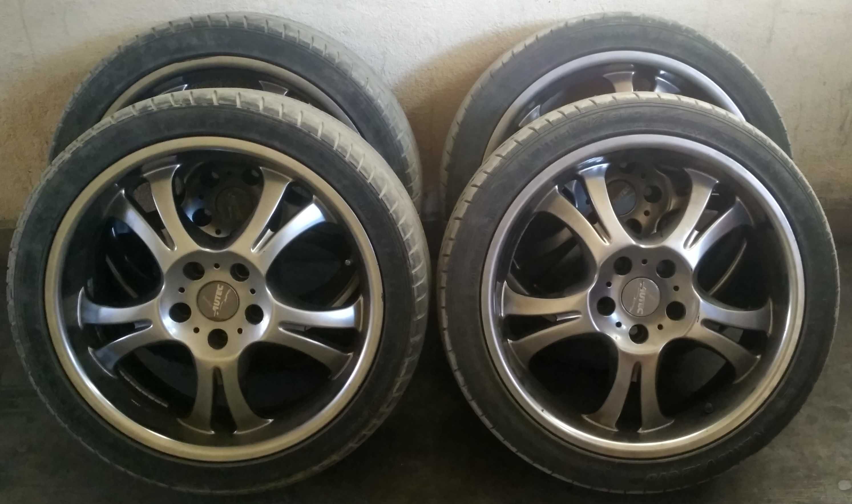 Alu Felgi firmy Autec 7,5Jx18" 5x114,3 ET45 Honda Accord Civic Cr-V