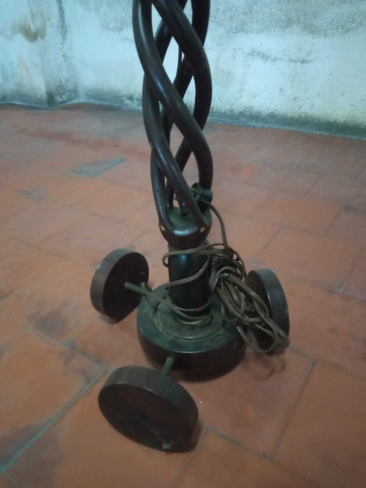 Candeeiro vintage com Abat-jour