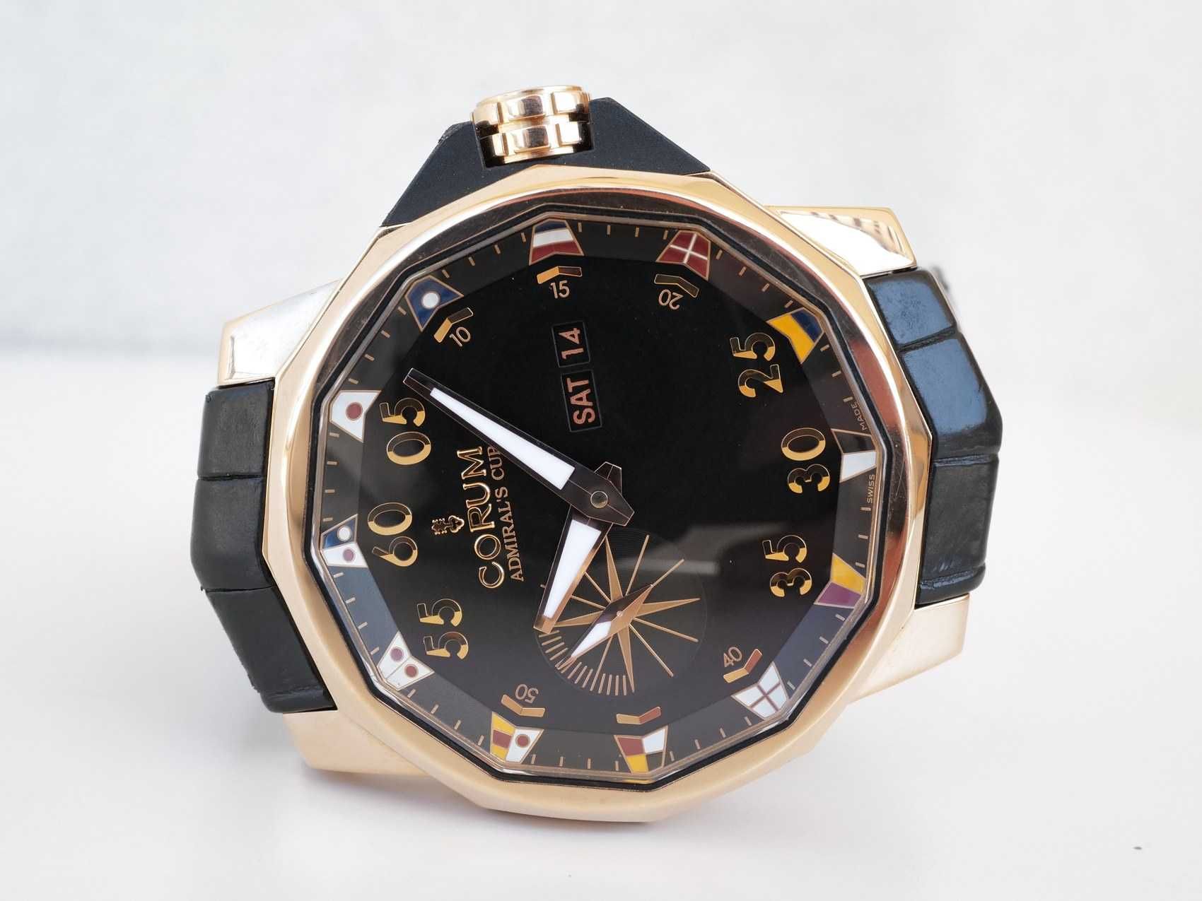 Corum Admiral's Cup Competition 48 Challenger  18K Rose Gold