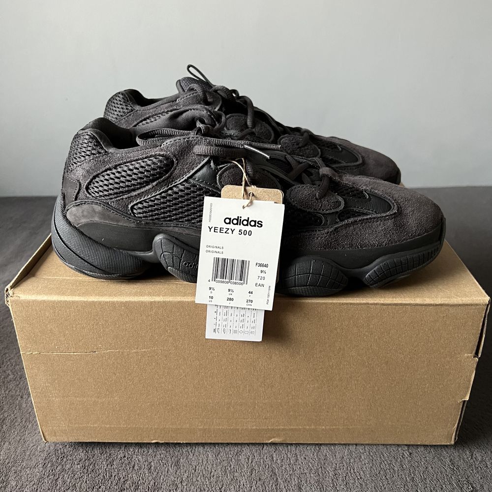 Yeezy 500 Utility Black - rozmiar 44 i 42-45