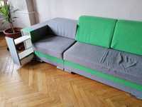 Duża sofa z szezlongiem