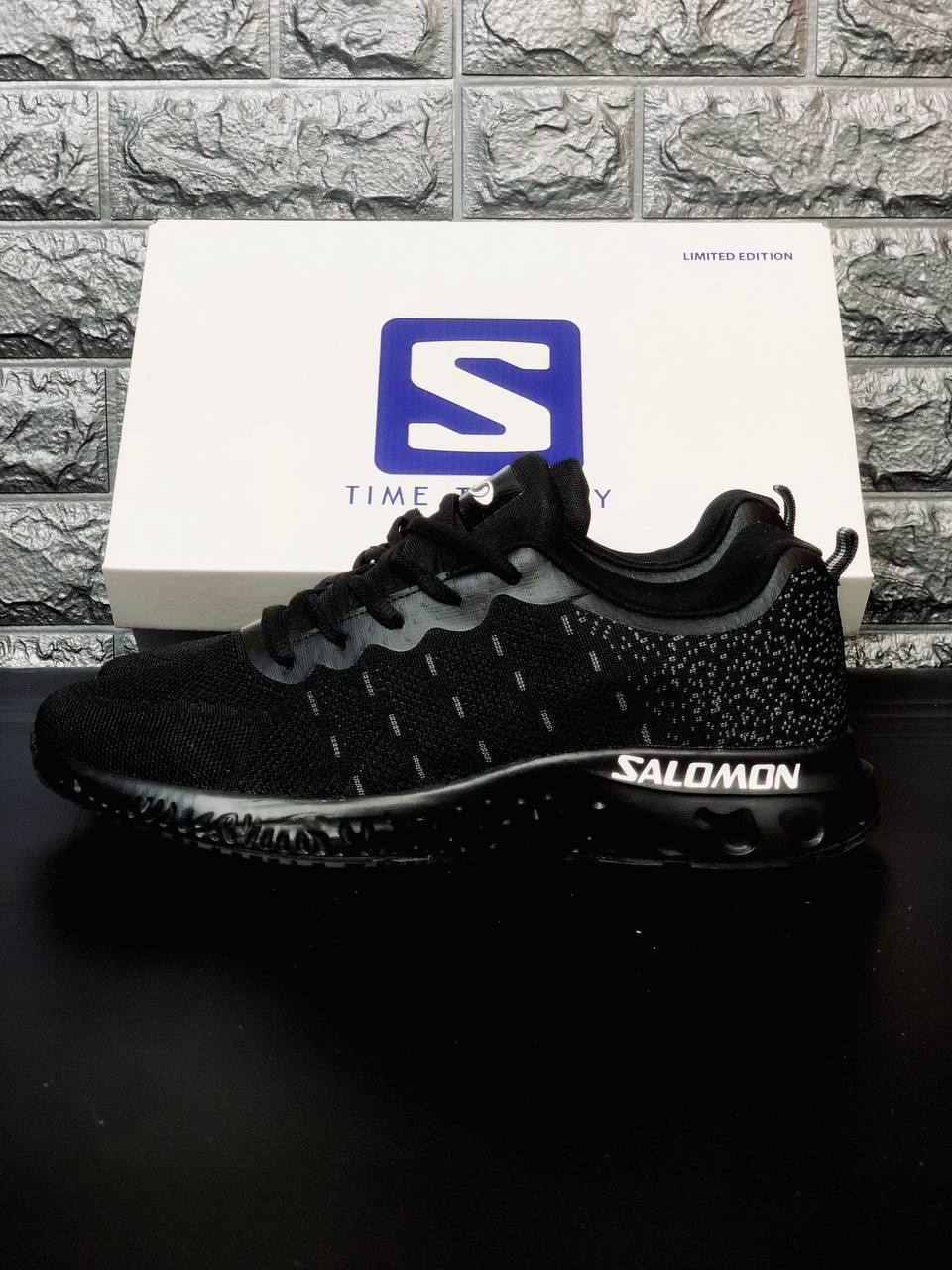Кроссовки Мужские Salomon Черный Летние кроссовки Саломон