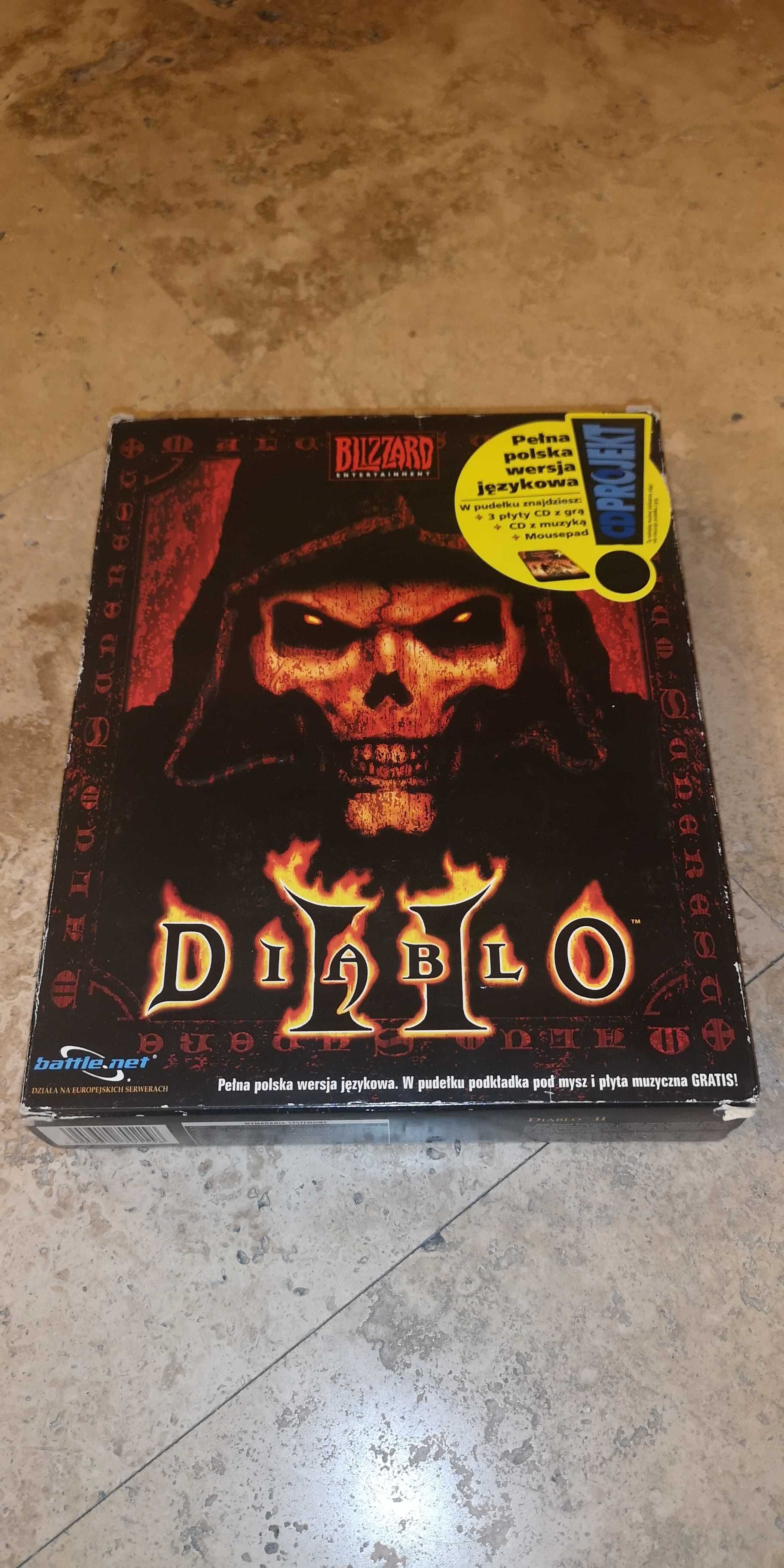 Diablo II Big Box Wydanie Polskie  Premierowe PC komplet ideał.