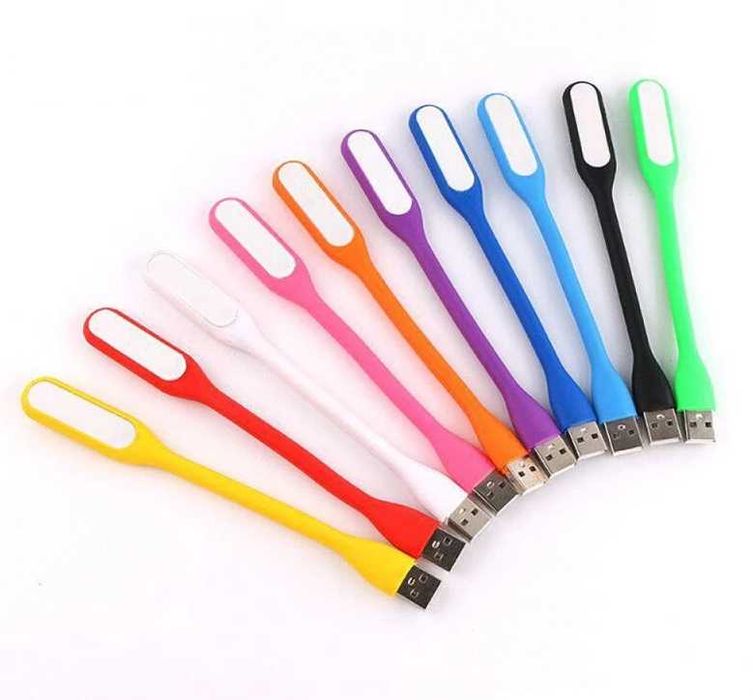 USB светильник 5V 1,5w LED гибкий от павербанка.
