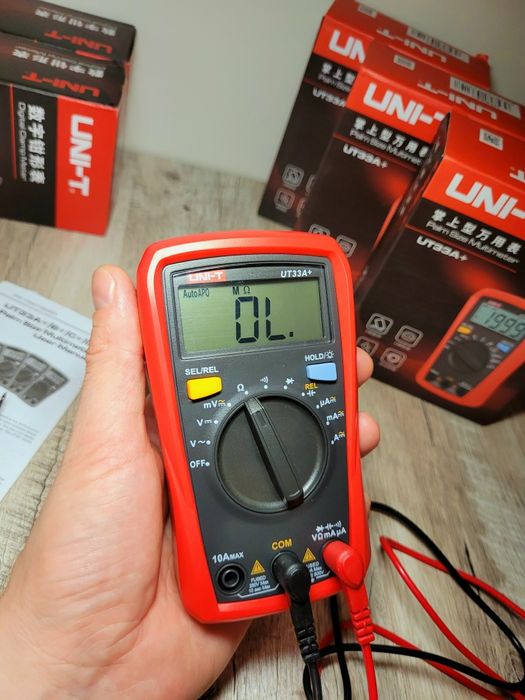 Мультиметр UNI-T UT33A+ тестер прибор