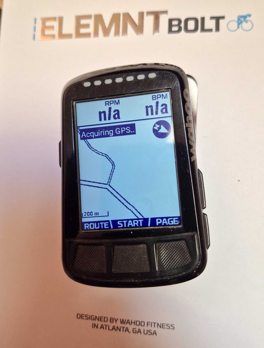 Licznik rowerowy Wahoo ELEMNT Bolt V1 – sprawny, gotowy do jazdy