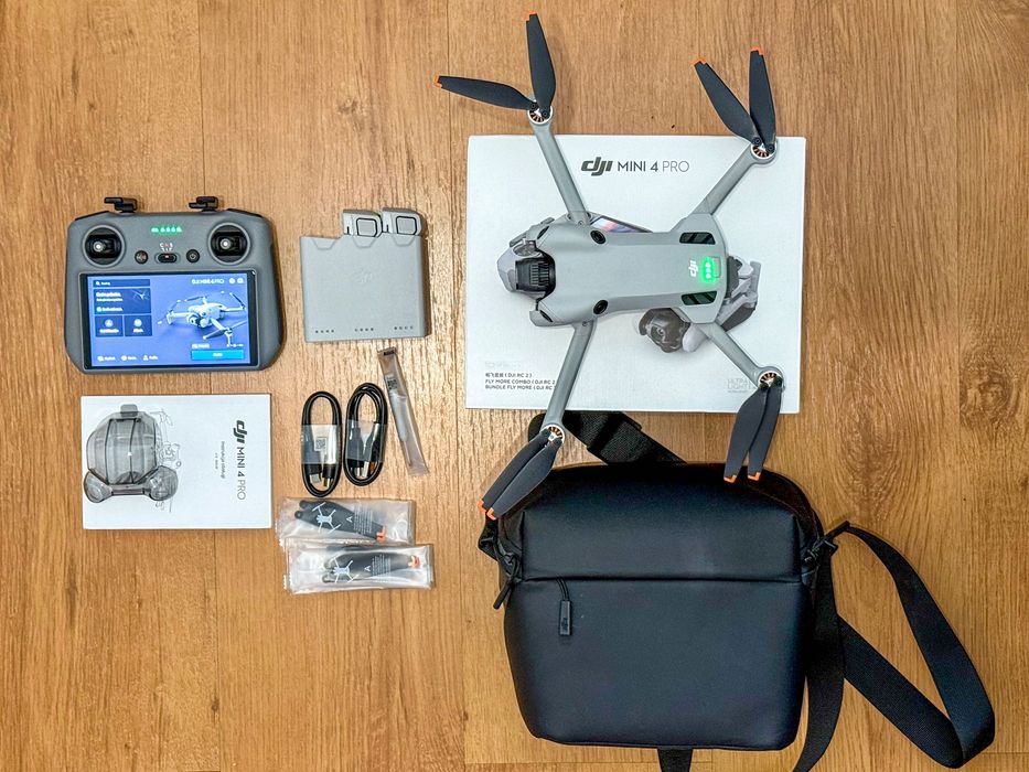 DJI Mini 4 Pro – Fly More Combo FMC + RC 2 + Gwarancja + Care Refresh!