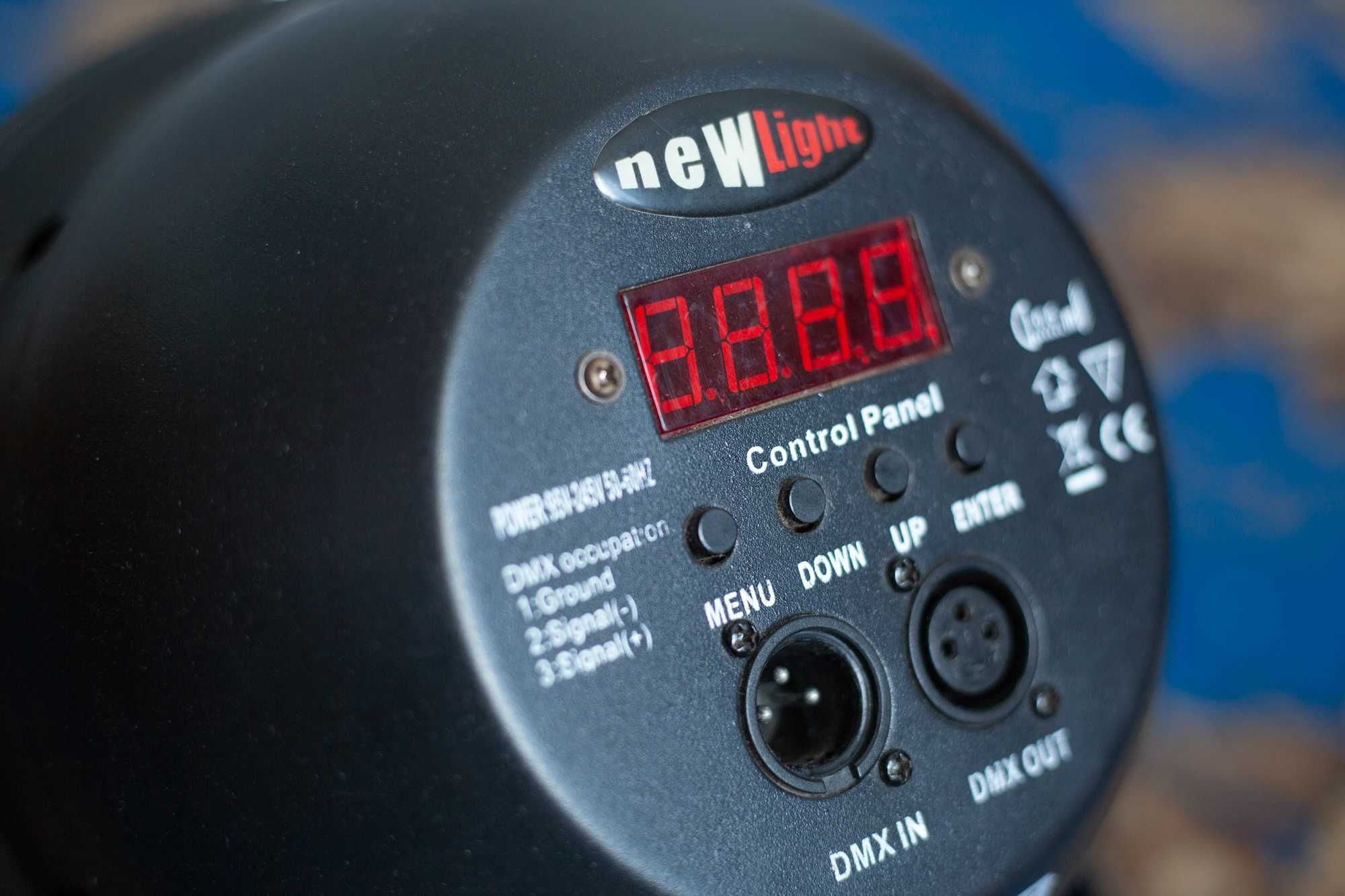Світло для сцен, кафе, весільних музикантів. New Light NL 1202C(36*3W)