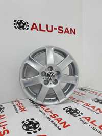 NOWE alufelgi VW 16'' 5x100 GOLF IV POLO Taigo T-Cross SREBRNE