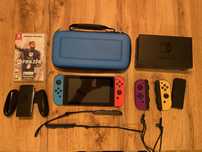 Nintendo Switch konsola + akcesoria - na prezent na komunię