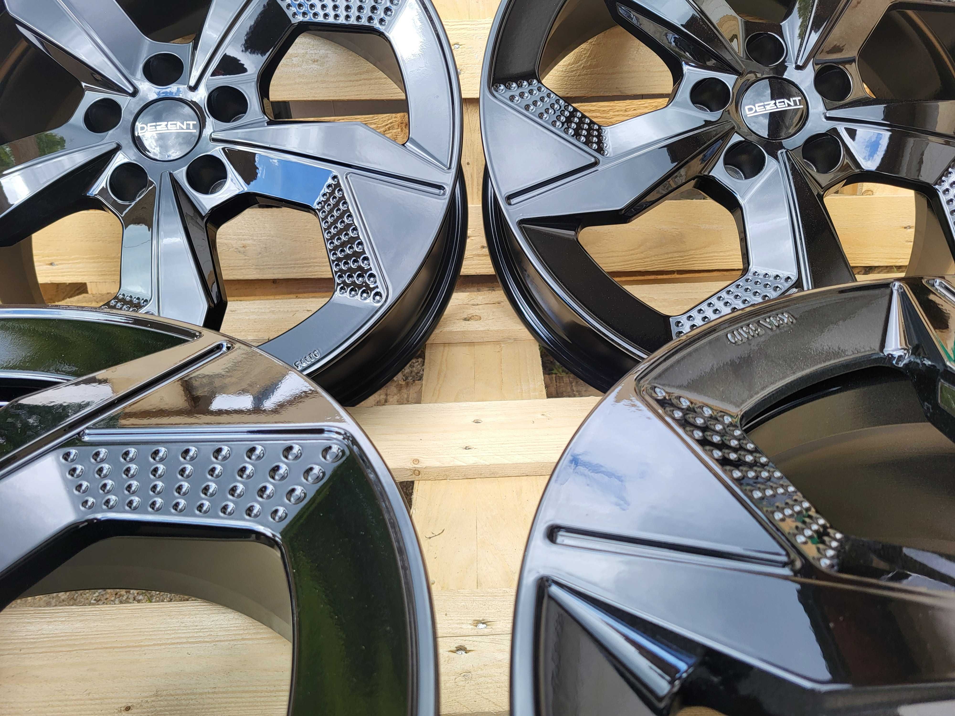 [950] NOWE! felgi aluminiowe DEZENT 19 cali 5x114,3 et40 czarne TUNING