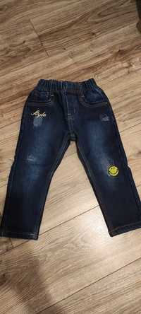 Spodnie jeansy 104