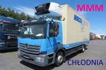 Mercedes-Benz ATEGO 1223 CHŁODNIA CARRIER NOWY AGREGAT!!! WINDA 190 TYS. KM!!!! SPROWADZONY z Niemiec  Agregat CARRIER SUPRA 1250, 2023 rok, przepracowane 625 godzin