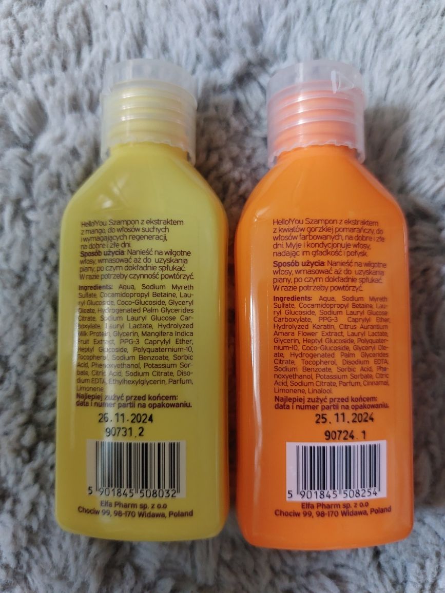 Hello you szampon do włosów mangowy pomarańczowy 80ml