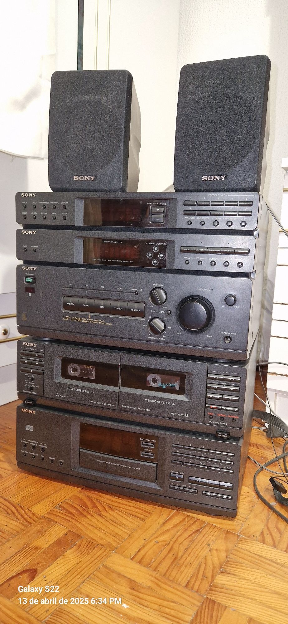 Aparelhagem Sony