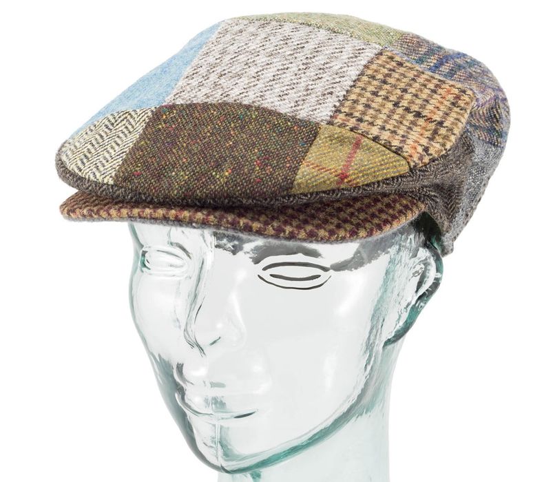 Czapka Kaszkiet Hanna Hats Vintage Patchwork NOWE