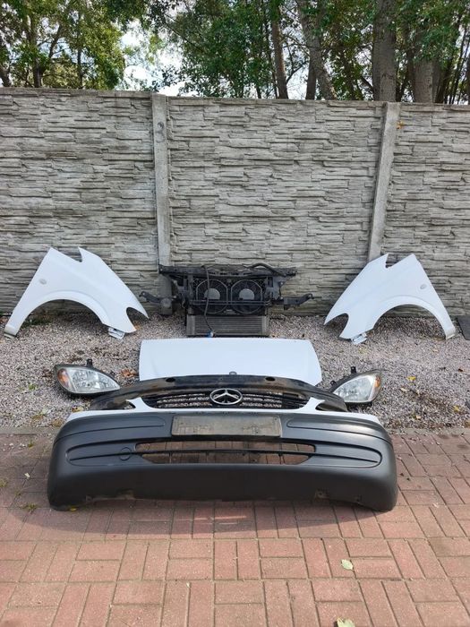Przód kompletny przodek Mercedes-Benz Vito w639 przedlift 2003-2010 biały