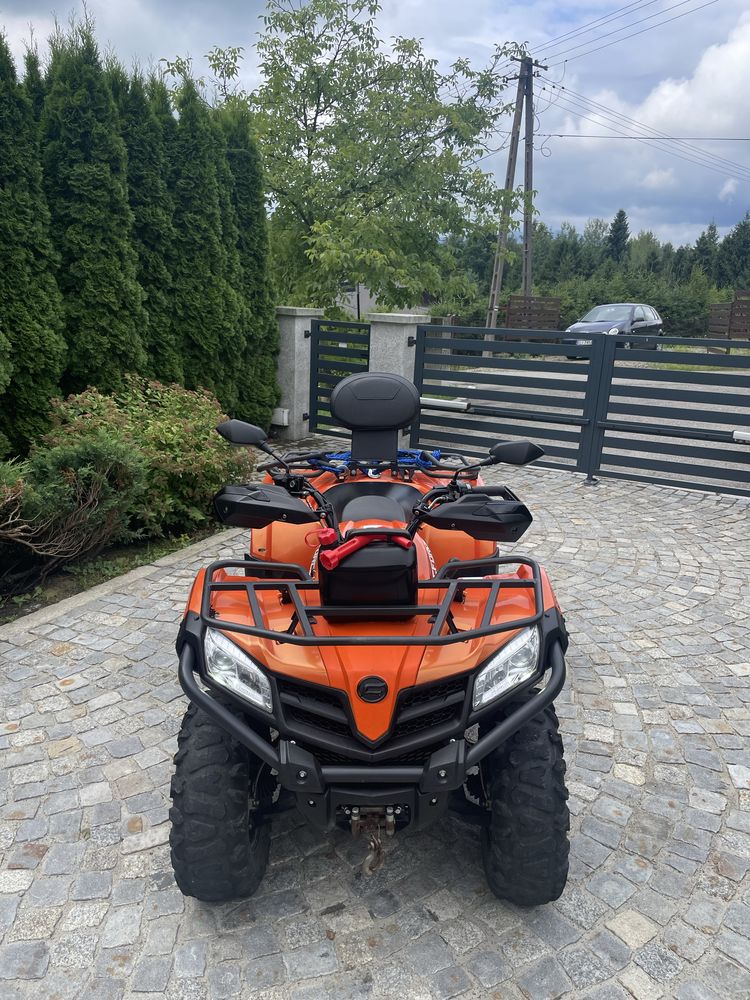 Quad CF MOTO 450 Zarejestrowny 2019 rok z Pługiem