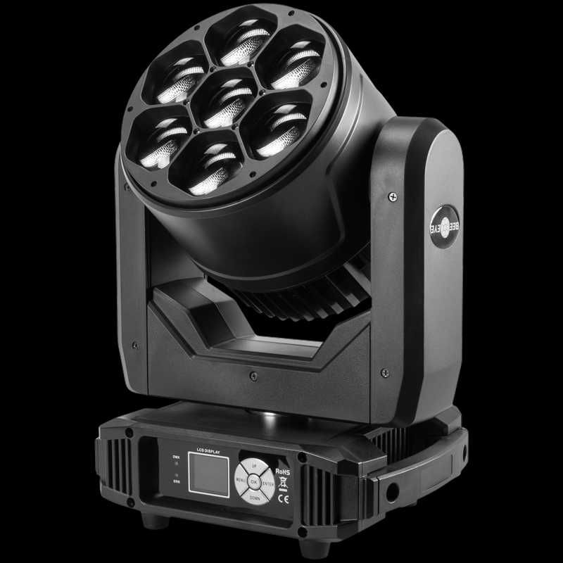 Lampy Głowice Ruchome LED Flash Event MH-WASH-BE LED 740 PRO + case.