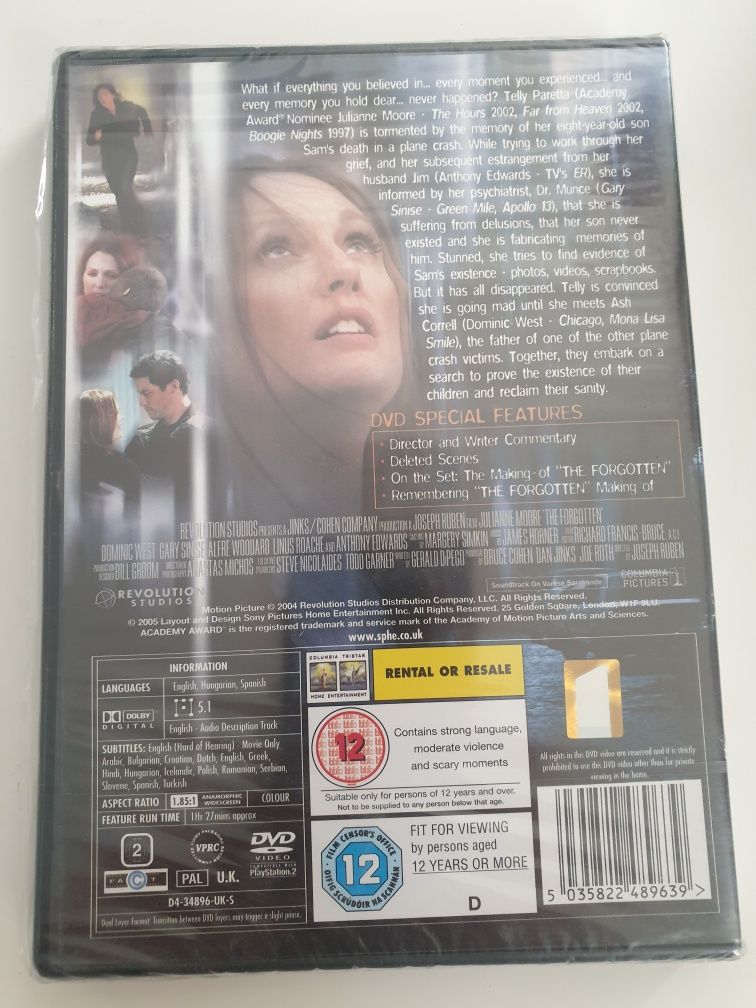 Życie którego nie było (The Forgotten) DVD