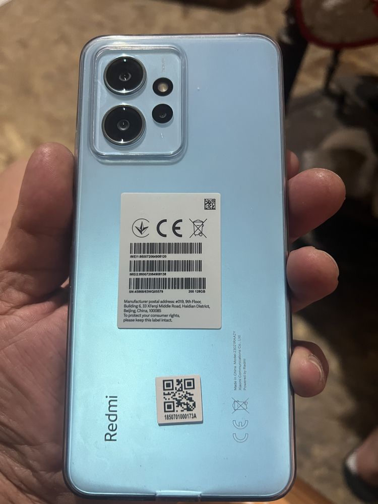 Xiomi redmi note 12