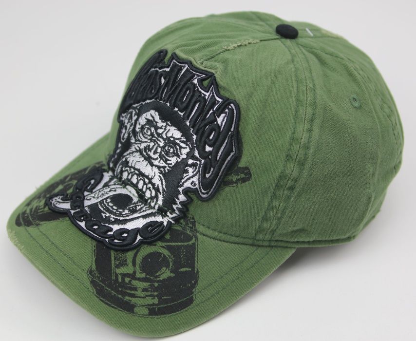 Gas Monkey Garage wyszyta Czapka z daszkiem 55-60cm