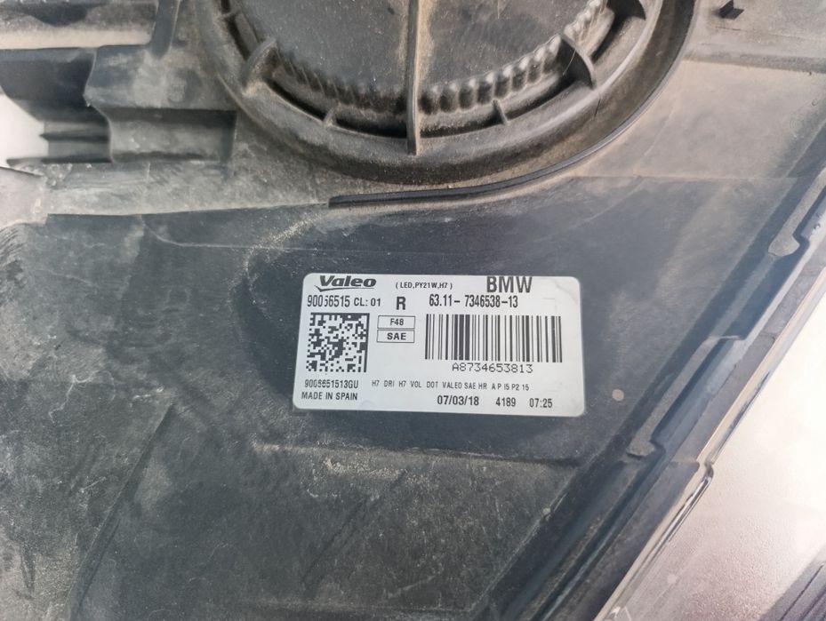 Фари BMW X1 F48, оригінал
