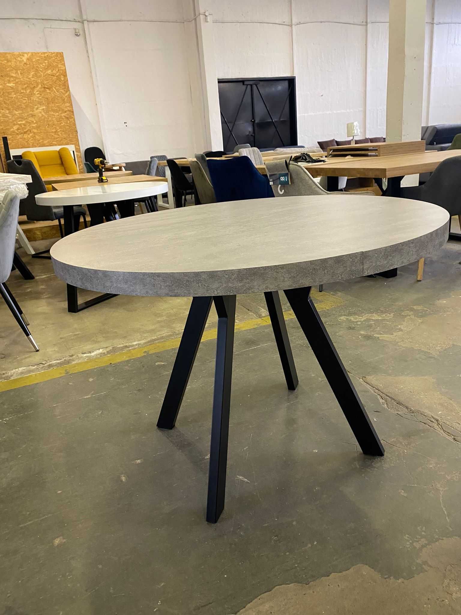 Stół okrągły rozkładany 110cm/210cm
