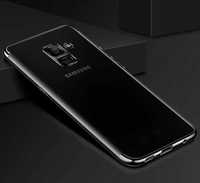 Etui Silikonowe Ves Błyszcząca Ramka Samsung Galaxy J6 2018