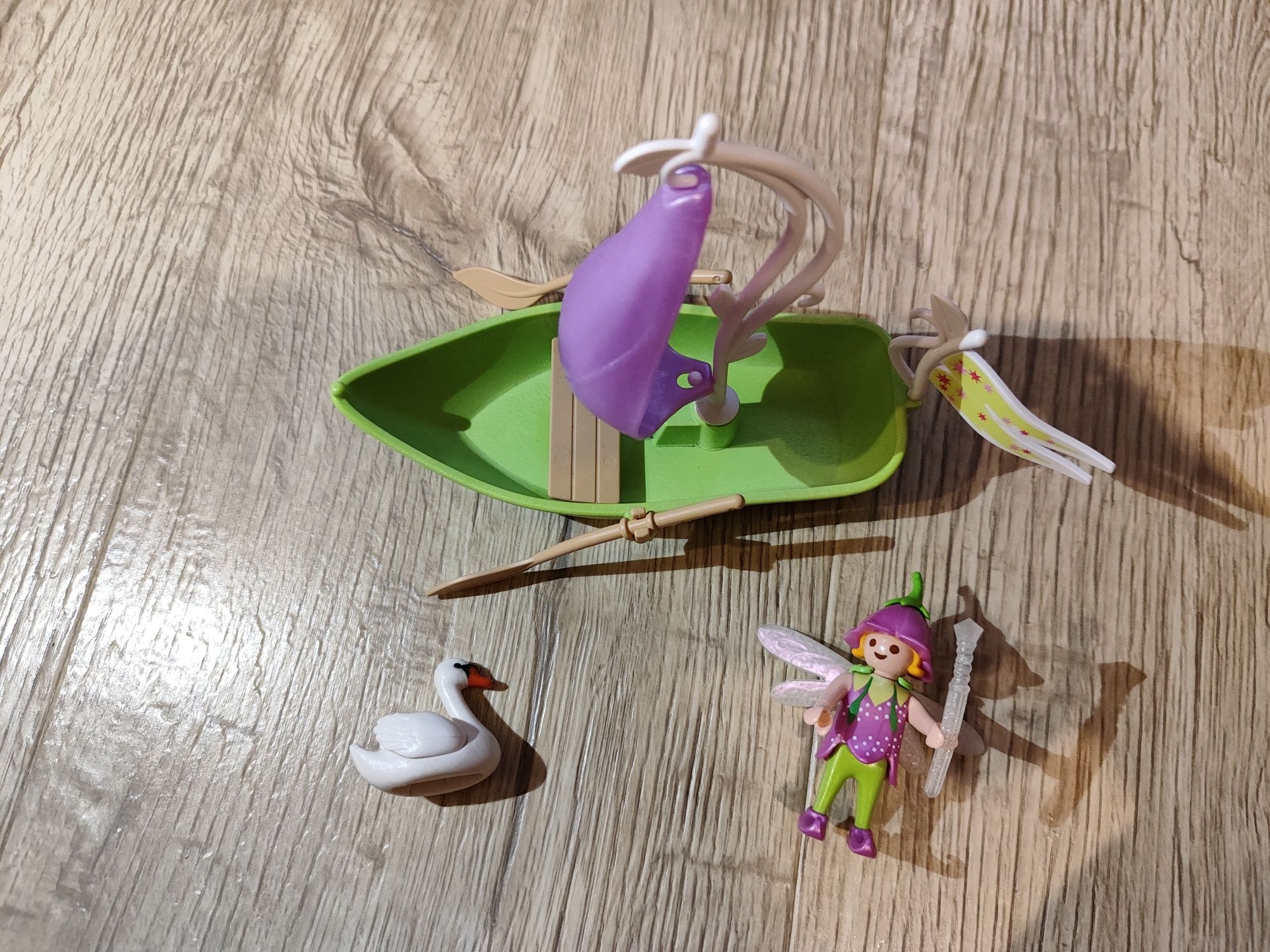 Playmobil, łódeczka z wróżką, zestaw 9105