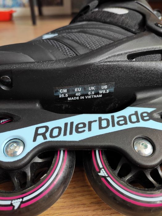 Rolki damskie Rollerblade Spiritblade rozm 40 (25.5cm) super stan