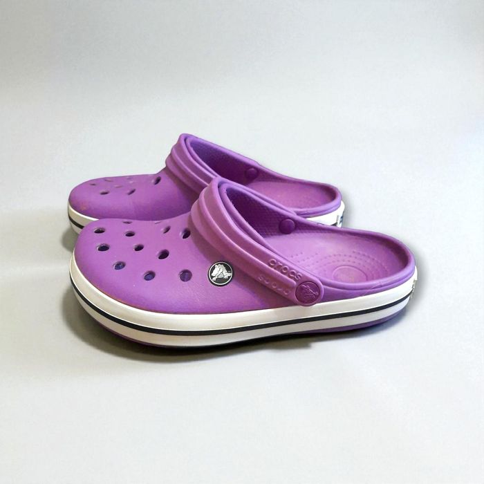 Шльопанці сабо сланці сандалі фірмові басейн пляж crocs p. 36(m