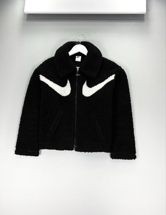 Женская плюшевая шерпа Nike Nsw swoosh tech жіноча teddy