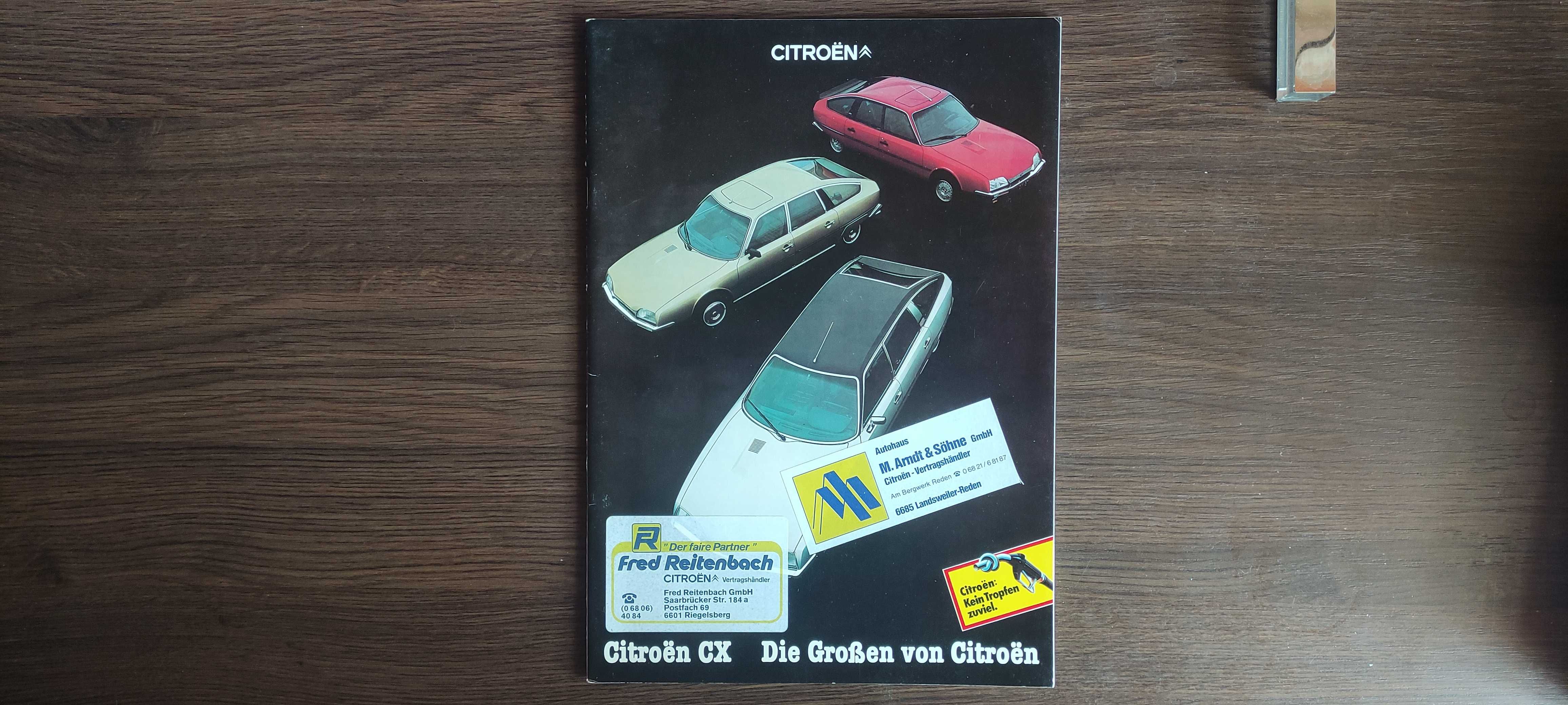 Prospekt Citroen CX