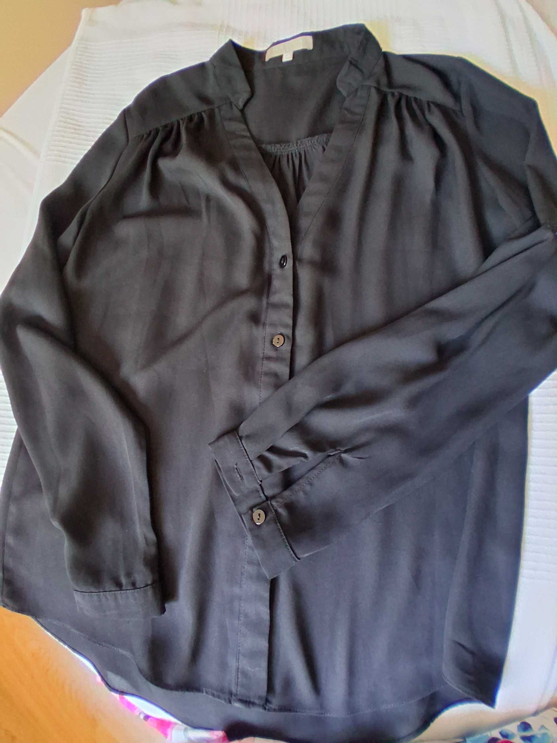 Blusa Pink Boom, preta, Tam M (Portes incluídos)