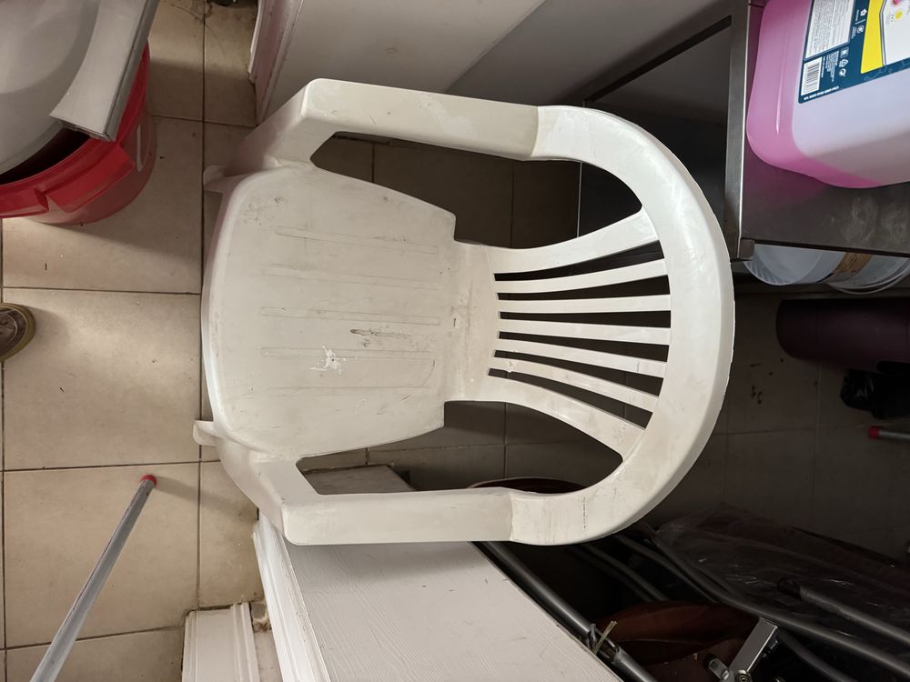 Cadeiras plasticas