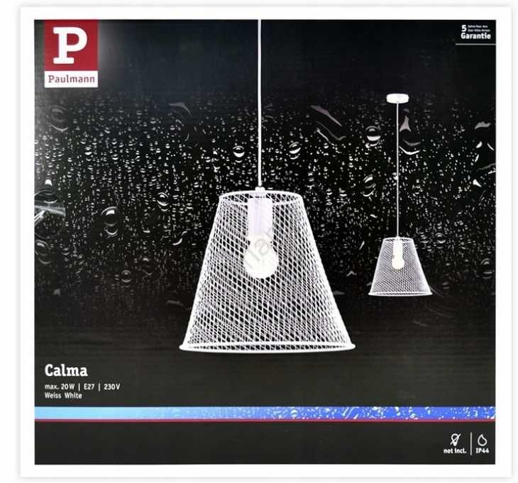 Lampa Wisząca Paulmann Calma Ip44 E27 230V Produkt Niemiecki