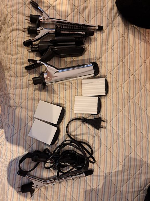 Modelador de cabelo com bolsa