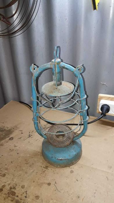 Винтажная киросиновая лампа для интерьера или для Хендмейда