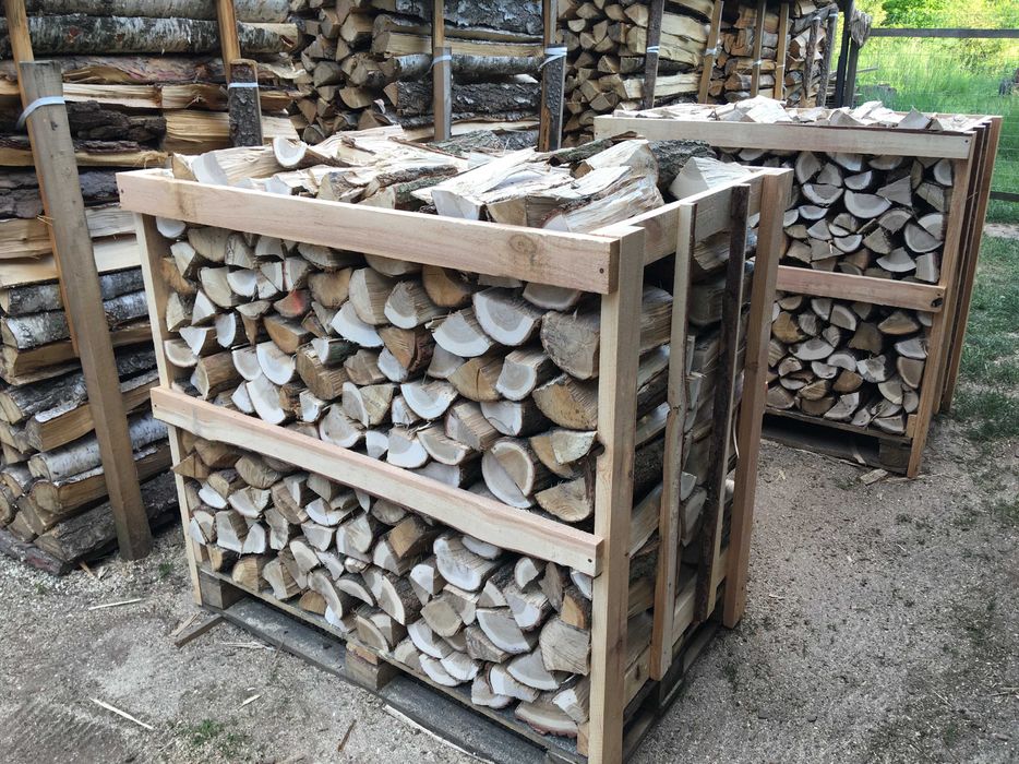 drewno kominkowe Suche liściaste buk brzoza grab opał SUCHE transport