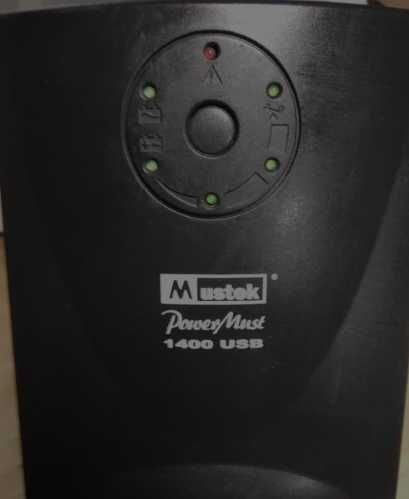 ДБЖ Mustek 1400 USB (1400VA, 840W) ИБП UPS безперебійник