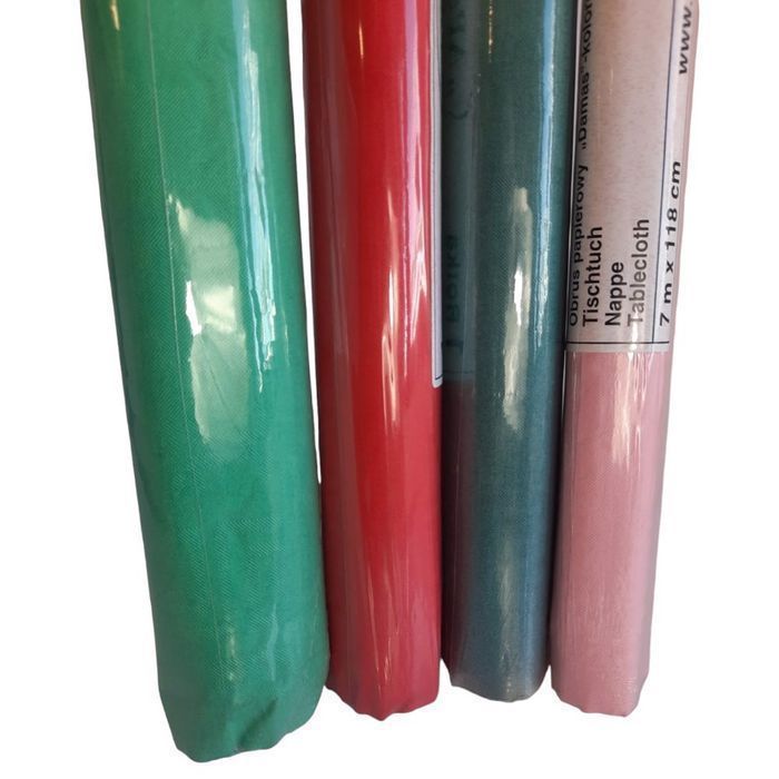 Obrus papierowy 1,18x7 mb kolor