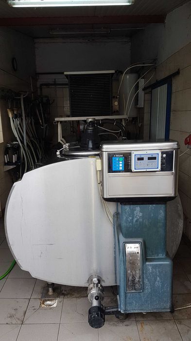 Schładzalnik, zbiornik, chłodnia na mleko