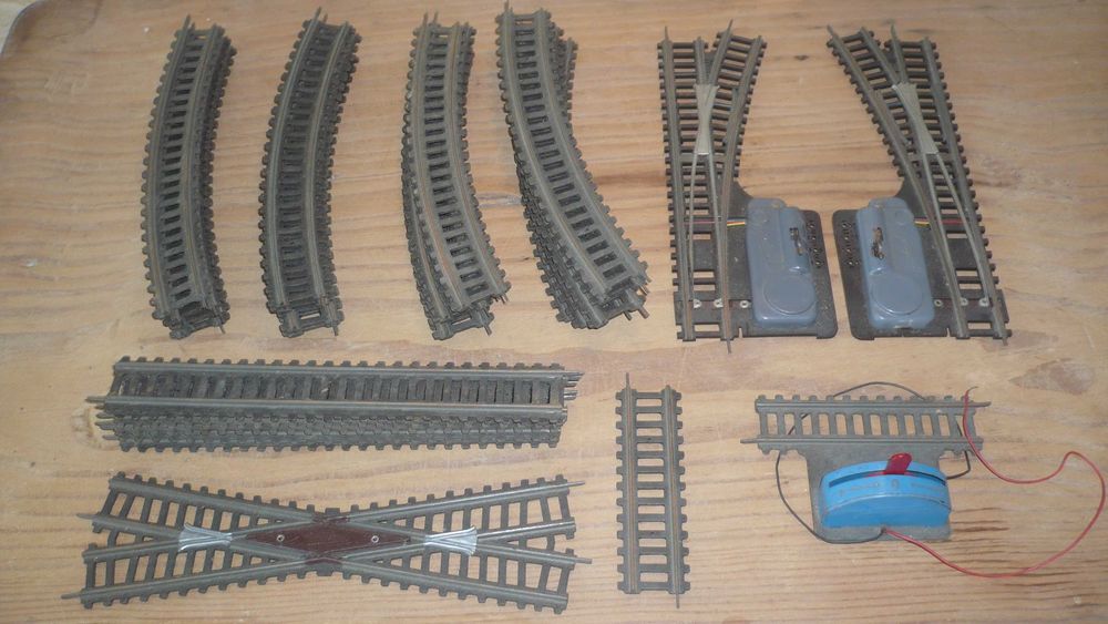 Lote de linhas de Comboio Fleischmann - Antigo