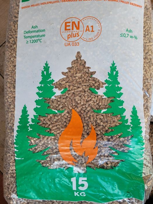 Pellet drzewny certyfikowany A1 transport winda/ HDS