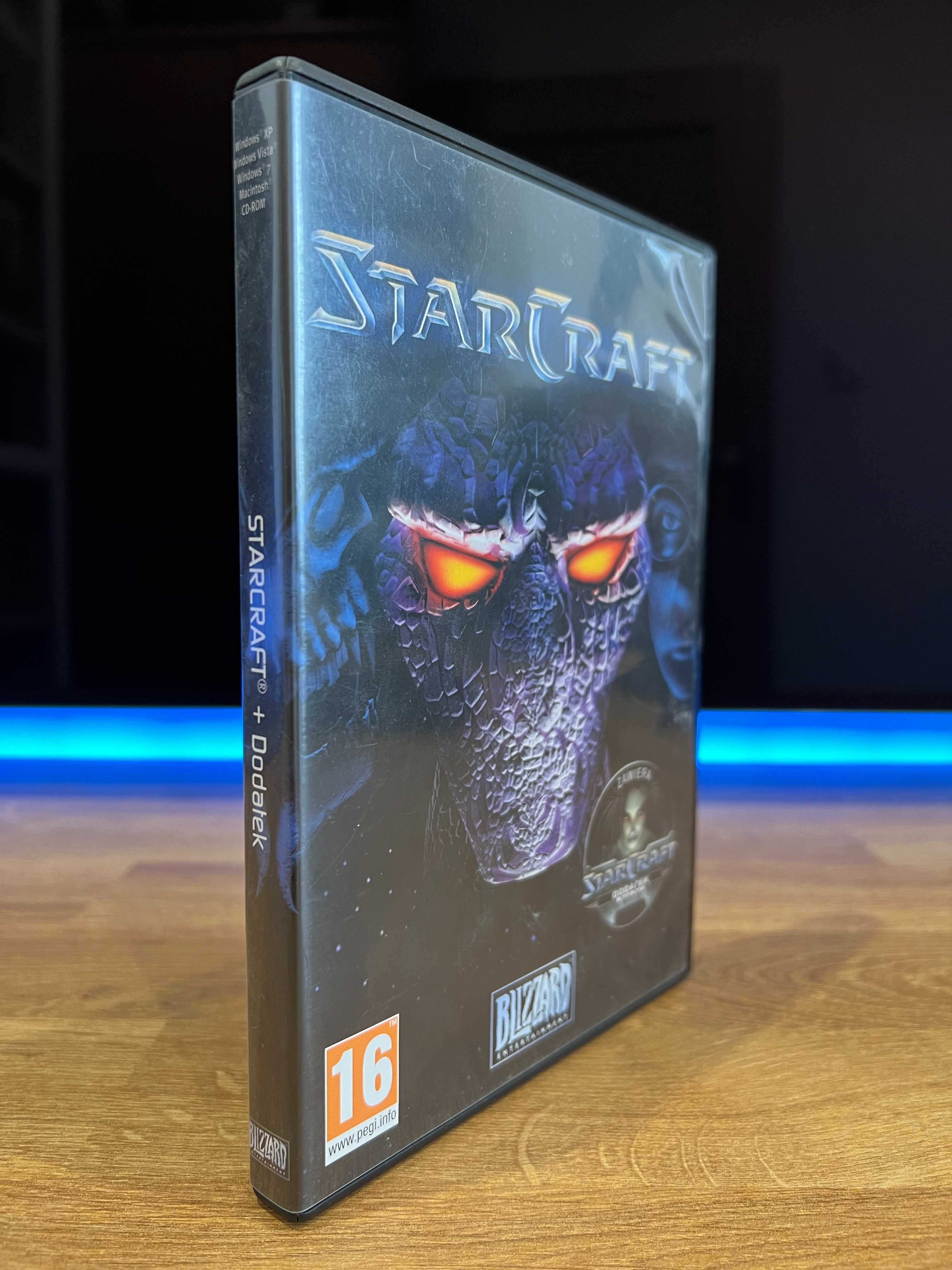 StarCraft + Brood War gra (PC PL 2011) DVD BOX kompletne wydanie